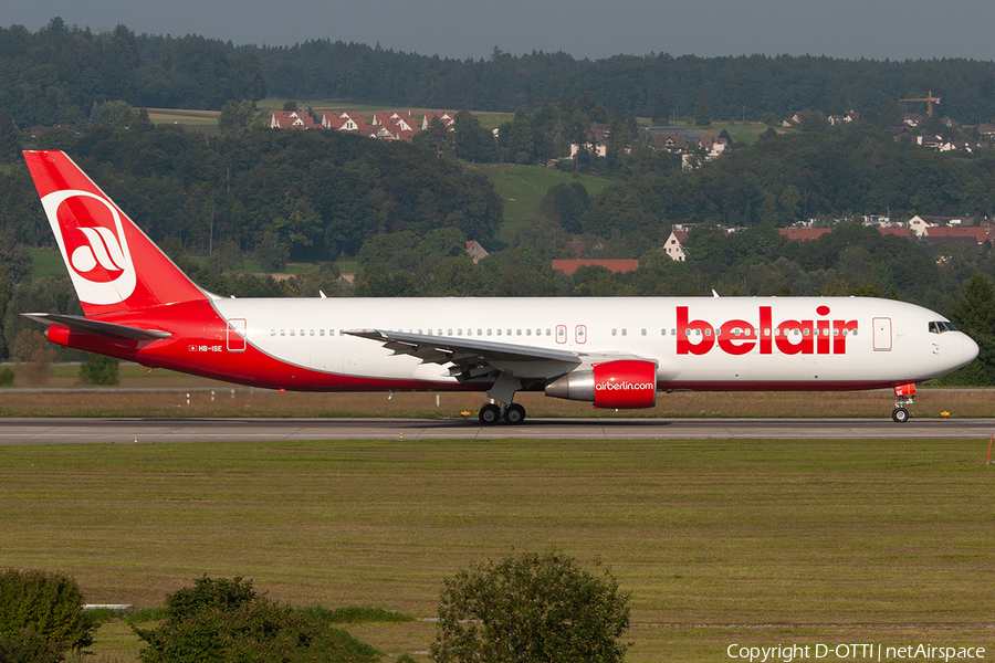 Belair Boeing 767-3Q8(ER) (HB-ISE) | Photo 372207
