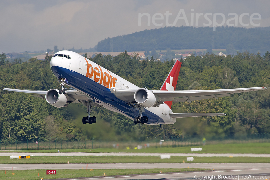 Belair Boeing 767-3Q8(ER) (HB-ISE) | Photo 5023