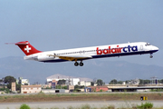 Balair CTA McDonnell Douglas MD-83 (HB-ISZ) at  Palma De Mallorca - Son San Juan, Spain