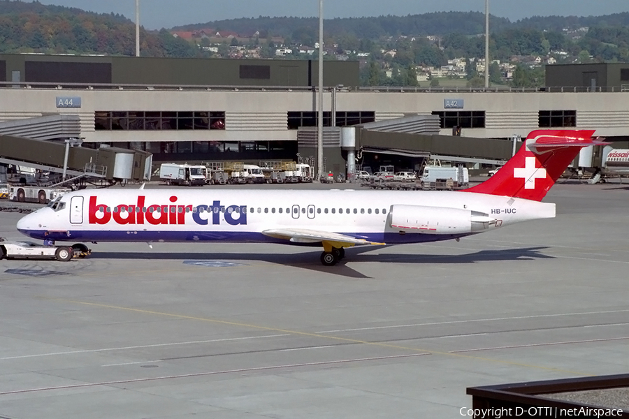 Balair CTA McDonnell Douglas MD-87 (HB-IUC) | Photo 144694