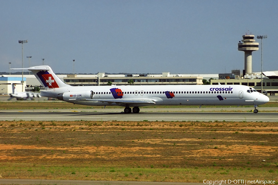 Crossair McDonnell Douglas MD-83 (HB-IUM) | Photo 354674