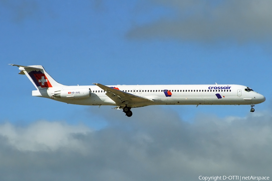 Crossair McDonnell Douglas MD-83 (HB-IUO) | Photo 379638