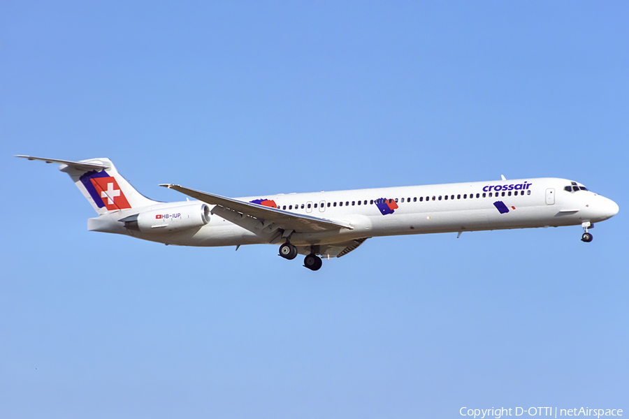 Crossair McDonnell Douglas MD-83 (HB-IUP) | Photo 428787