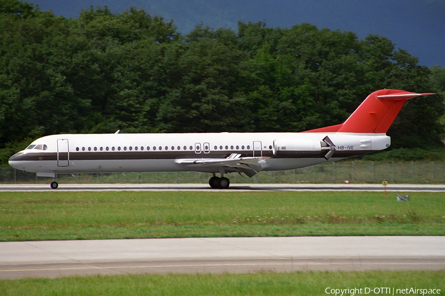 Swissair Fokker 100 (HB-IVE) | Photo 155996