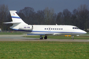 IBM Euroflight Dassault Falcon 2000 (HB-IVM) at  Hannover - Langenhagen, Germany