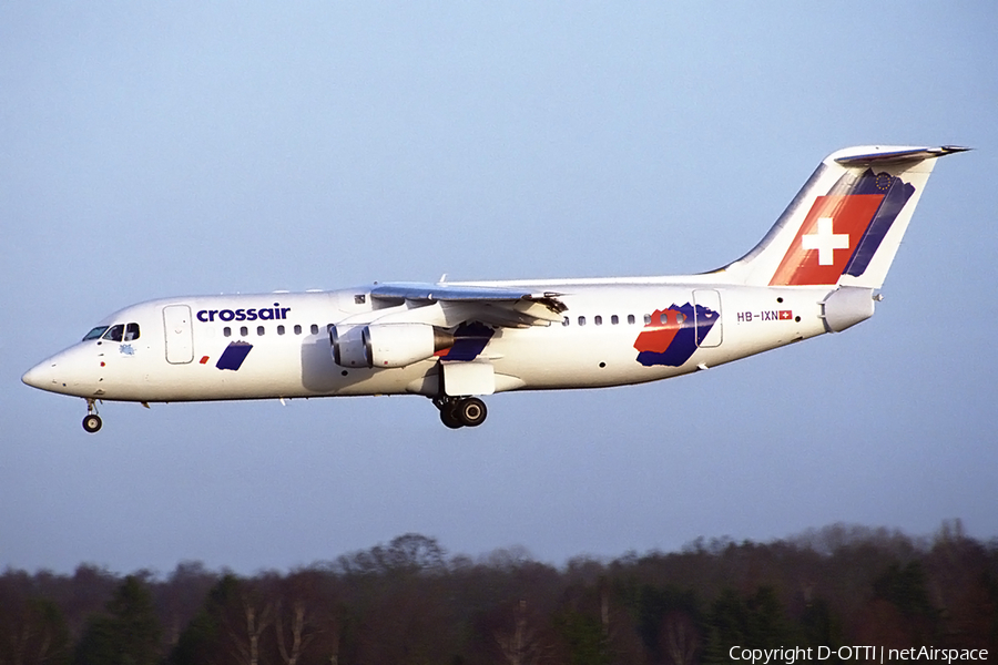 Crossair BAe Systems BAe-146-RJ100 (HB-IXN) | Photo 175074