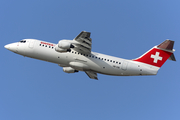 Swiss International Airlines BAe Systems BAe-146-RJ100 (HB-IXN) at  Barcelona - El Prat, Spain