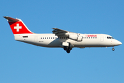 Swiss International Airlines BAe Systems BAe-146-RJ100 (HB-IXN) at  Dusseldorf - International, Germany