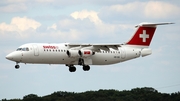 Swiss International Airlines BAe Systems BAe-146-RJ100 (HB-IXN) at  Dusseldorf - International, Germany