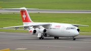 Swiss International Airlines BAe Systems BAe-146-RJ100 (HB-IXN) at  Dusseldorf - International, Germany