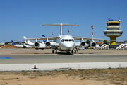 Swiss International Airlines BAe Systems BAe-146-RJ100 (HB-IXN) at  Faro - International, Portugal