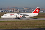 Swiss International Airlines BAe Systems BAe-146-RJ100 (HB-IXN) at  Frankfurt am Main, Germany