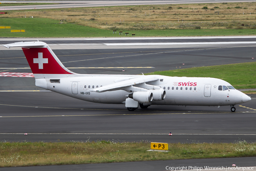 Swiss International Airlines BAe Systems BAe-146-RJ100 (HB-IXO) | Photo 117438
