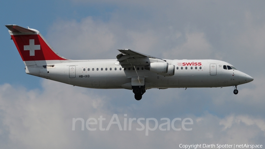 Swiss International Airlines BAe Systems BAe-146-RJ100 (HB-IXO) | Photo 218545