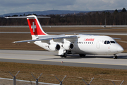 Swiss International Airlines BAe Systems BAe-146-RJ100 (HB-IXO) at  Frankfurt am Main, Germany