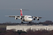 Swiss International Airlines BAe Systems BAe-146-RJ100 (HB-IXO) at  Hamburg - Fuhlsbuettel (Helmut Schmidt), Germany
