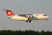 Swiss International Airlines BAe Systems BAe-146-RJ100 (HB-IXO) at  Hamburg - Fuhlsbuettel (Helmut Schmidt), Germany