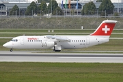 Swiss International Airlines BAe Systems BAe-146-RJ100 (HB-IXO) at  Munich, Germany