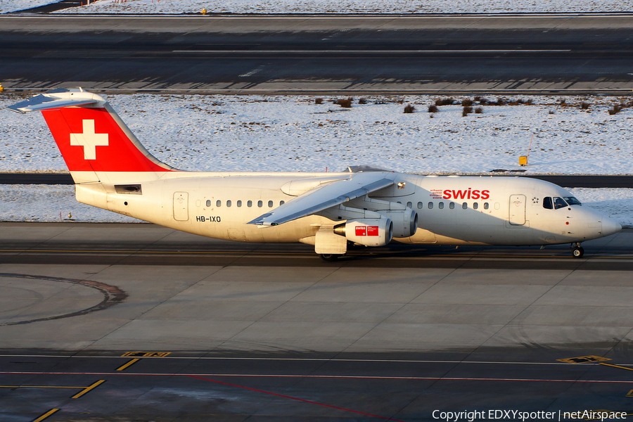 Swiss International Airlines BAe Systems BAe-146-RJ100 (HB-IXO) | Photo 279623