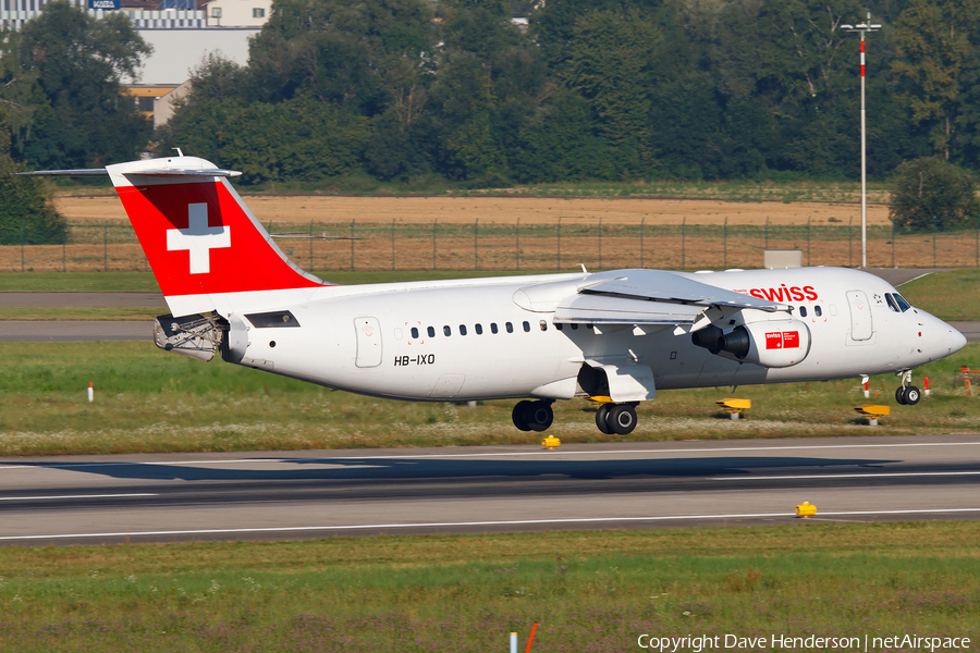 Swiss International Airlines BAe Systems BAe-146-RJ100 (HB-IXO) | Photo 40805