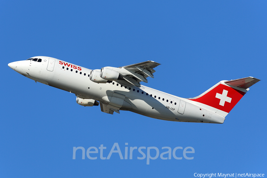 Swiss International Airlines BAe Systems BAe-146-RJ100 (HB-IXP) | Photo 178449