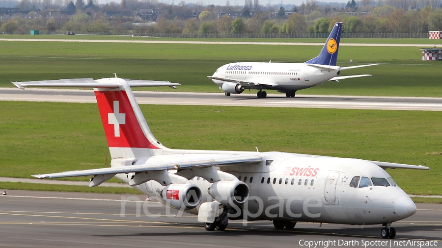 Swiss International Airlines BAe Systems BAe-146-RJ100 (HB-IXP) | Photo 206202