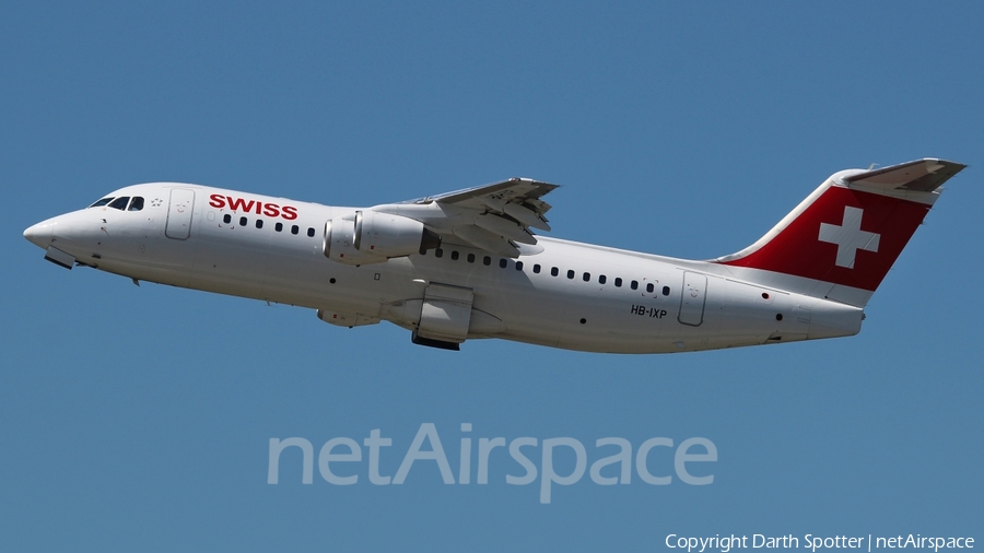 Swiss International Airlines BAe Systems BAe-146-RJ100 (HB-IXP) | Photo 218549