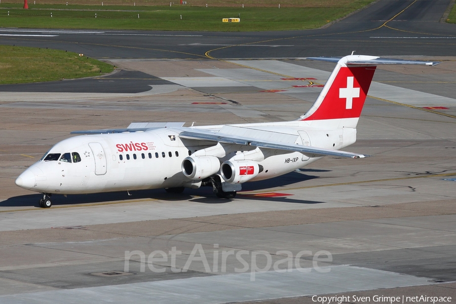 Swiss International Airlines BAe Systems BAe-146-RJ100 (HB-IXP) | Photo 38062