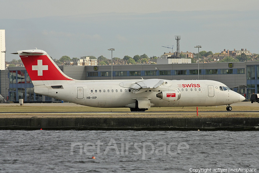 Swiss International Airlines BAe Systems BAe-146-RJ100 (HB-IXP) | Photo 195708