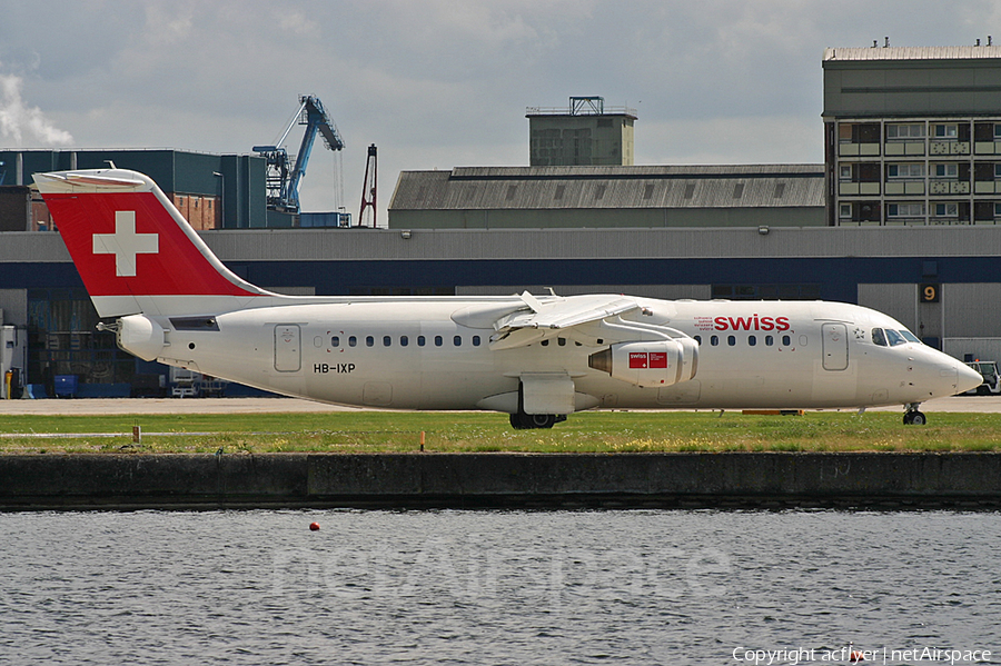 Swiss International Airlines BAe Systems BAe-146-RJ100 (HB-IXP) | Photo 319083