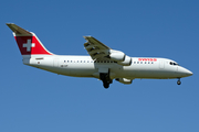 Swiss International Airlines BAe Systems BAe-146-RJ100 (HB-IXP) at  Schwerin-Parchim, Germany