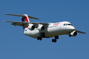 Swiss International Airlines BAe Systems BAe-146-RJ100 (HB-IXP) at  Schwerin-Parchim, Germany