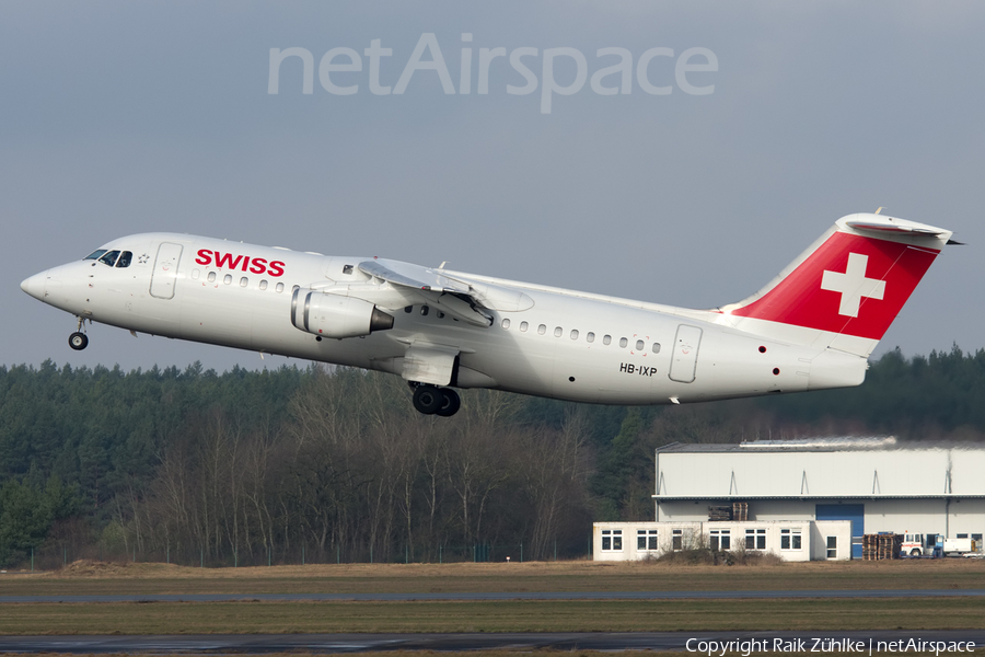 Swiss International Airlines BAe Systems BAe-146-RJ100 (HB-IXP) | Photo 99047