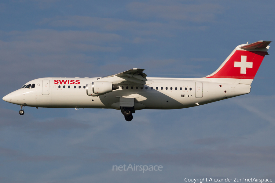 Swiss International Airlines BAe Systems BAe-146-RJ100 (HB-IXP) | Photo 118953