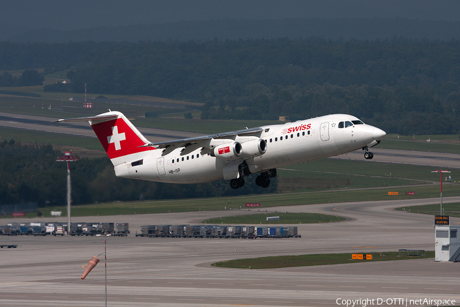 Swiss International Airlines BAe Systems BAe-146-RJ100 (HB-IXP) | Photo 269186