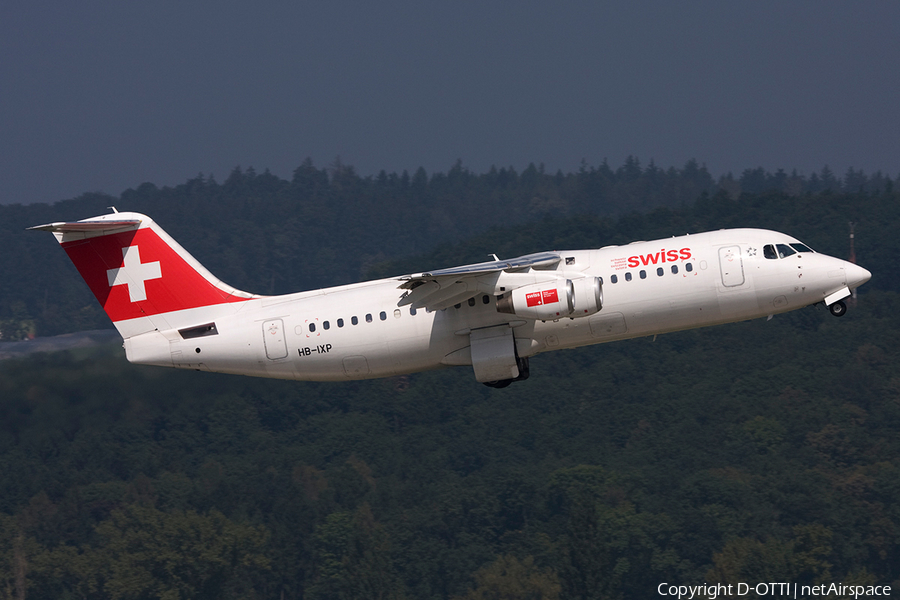 Swiss International Airlines BAe Systems BAe-146-RJ100 (HB-IXP) | Photo 269187