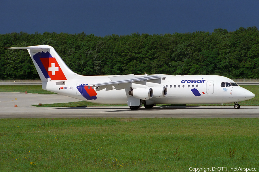 Crossair BAe Systems BAe-146-RJ100 (HB-IXQ) | Photo 156003
