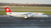 Swiss International Airlines BAe Systems BAe-146-RJ100 (HB-IXQ) at  Dusseldorf - International, Germany