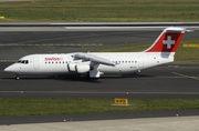 Swiss International Airlines BAe Systems BAe-146-RJ100 (HB-IXQ) at  Dusseldorf - International, Germany