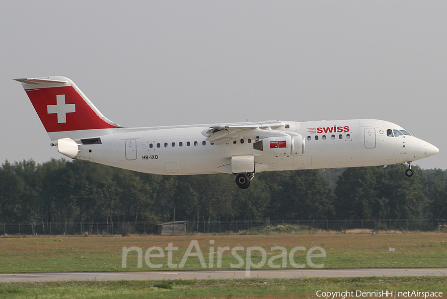 Swiss International Airlines BAe Systems BAe-146-RJ100 (HB-IXQ) | Photo 392361