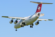 Swiss International Airlines BAe Systems BAe-146-RJ100 (HB-IXQ) at  Hannover - Langenhagen, Germany