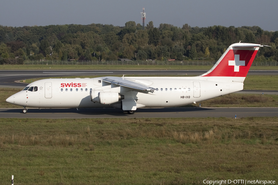 Swiss International Airlines BAe Systems BAe-146-RJ100 (HB-IXQ) | Photo 453016