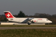 Swiss International Airlines BAe Systems BAe-146-RJ100 (HB-IXQ) at  Luxembourg - Findel, Luxembourg