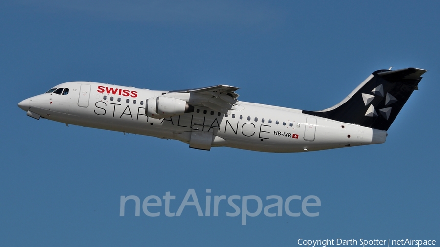 Swiss International Airlines BAe Systems BAe-146-RJ100 (HB-IXR) | Photo 217830