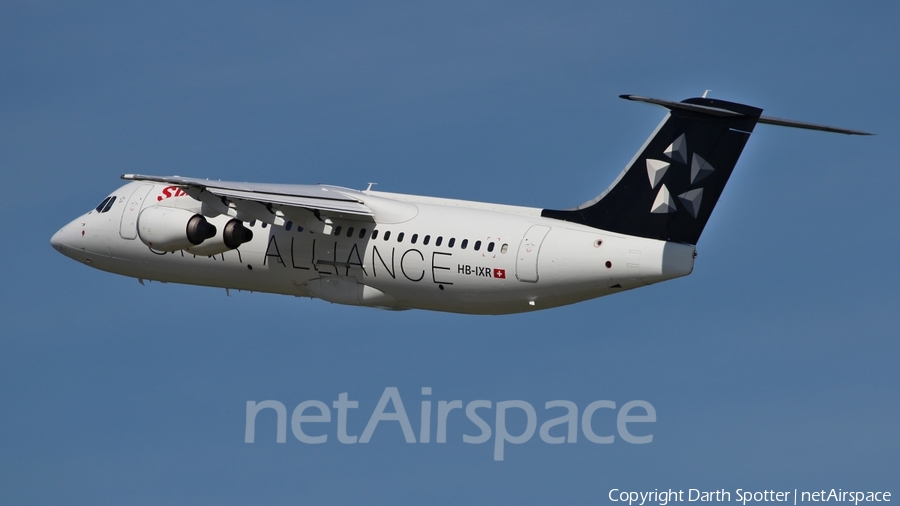 Swiss International Airlines BAe Systems BAe-146-RJ100 (HB-IXR) | Photo 217831