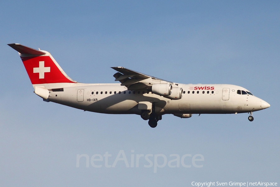 Swiss International Airlines BAe Systems BAe-146-RJ100 (HB-IXR) | Photo 26777