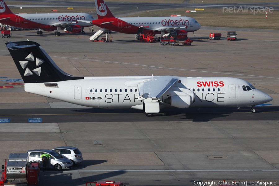 Swiss International Airlines BAe Systems BAe-146-RJ100 (HB-IXR) | Photo 42678