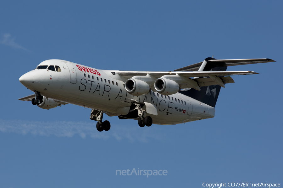 Swiss International Airlines BAe Systems BAe-146-RJ100 (HB-IXR) | Photo 56968