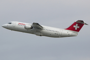 Swiss International Airlines BAe Systems BAe-146-RJ100 (HB-IXS) at  Dusseldorf - International, Germany