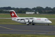 Swiss International Airlines BAe Systems BAe-146-RJ100 (HB-IXS) at  Dusseldorf - International, Germany